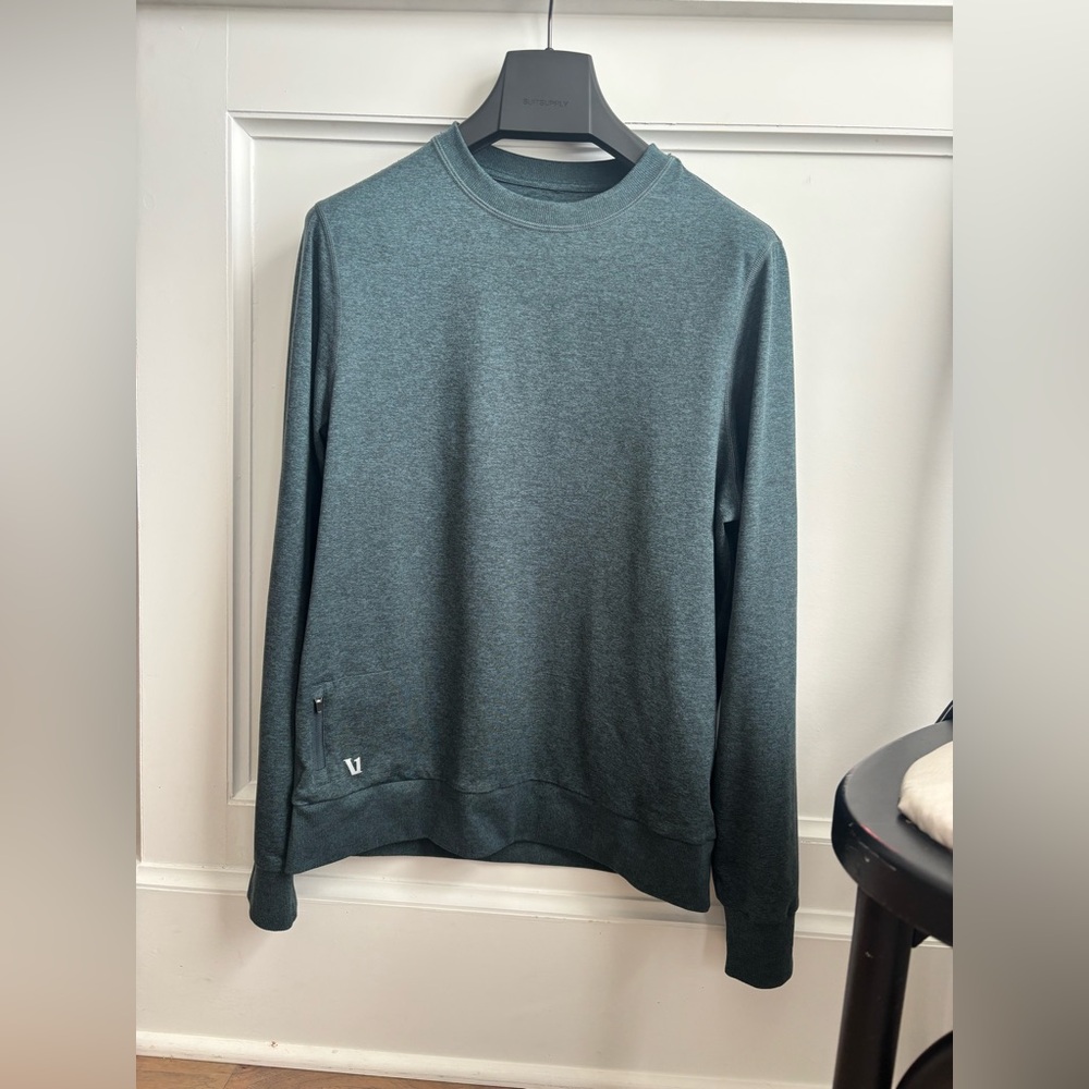 Vuori Ponto Performance Crew Long Sleeve Sweatshirt